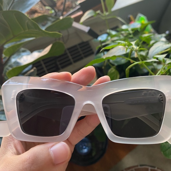 Loewe Accessories - Loewe anagram cat eye acetate sunglasses